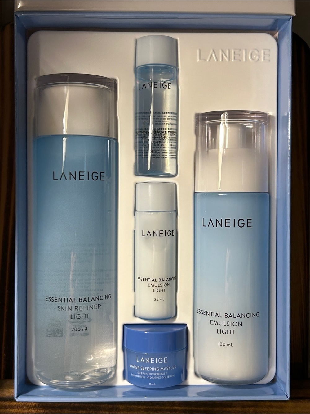 LANEIGE Hydrating Toner & Emulsion Set - Light Blue